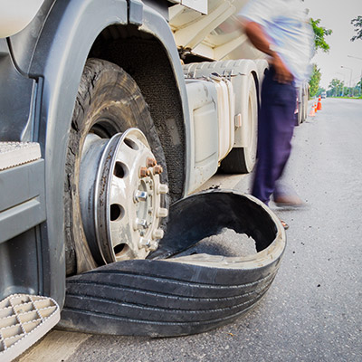truck-tire-damage